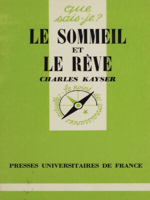 cover image of Le Sommeil et le rêve